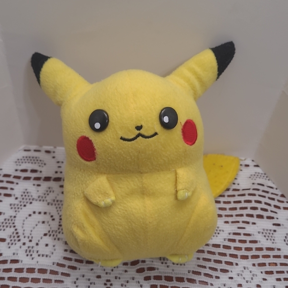 Pokemon Other - Vintage Pokemon Chubby Pikachu Plush Toy